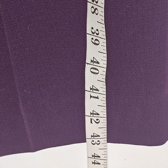Preston & York Pants Womens 8 Purple Lined Wide Leg Dress Career Trousers - Picture 8 of 14